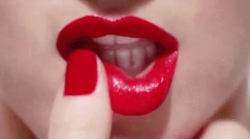 Red lips GIF - Find on GIFER