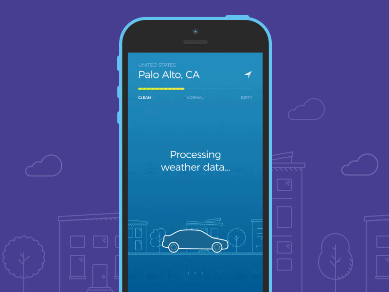 how car wash app works?