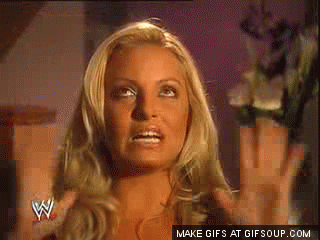 Trish Stratus Table Gif