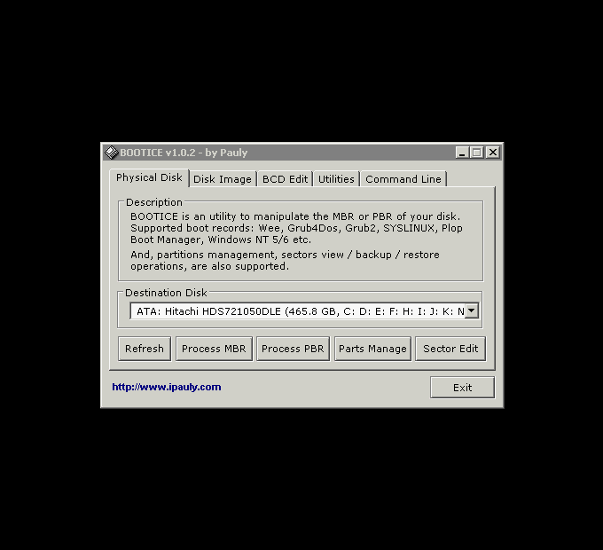 Bcd editor