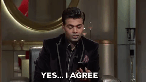 GIF indian kwk karan johar - animated GIF on GIFER