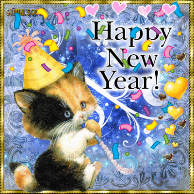 Happy New Year Animated GIF Images Pictures