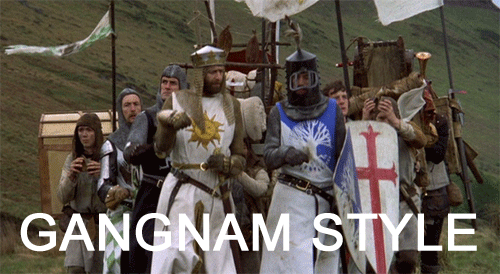 Knight funny dance GIF - Find on GIFER