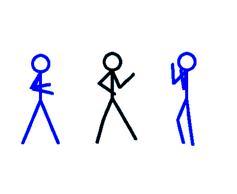 Dancing Stick Figures GIFs