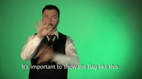 Flag Sign Language With Robert Gif On Gifer By Samushakar Animated Gif Flag Sign Language With Robert Share Or Rocking