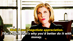 Diane lockhart GIF - Buscar en GIFER
