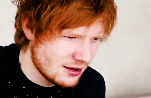 Рыжая gif. Рыжий мужчина гиф. Ginger-ed. Eyes close ed sheeran