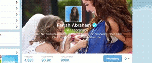 Farrah abraham tagging the shit out of this GIF - Find on GIFER