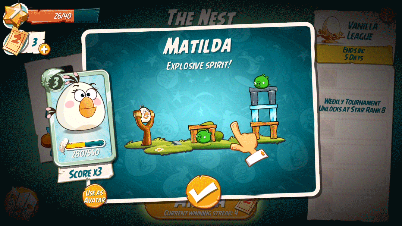 Angry Birds 2 Angry Birds Matilda GIF Find On GIFER