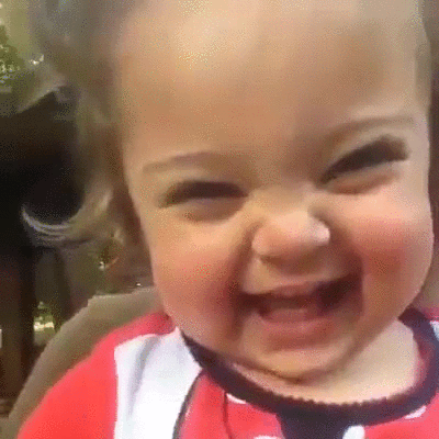 laughing baby animation gif
