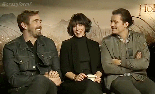 GIF interview the hobbit lee pace - animated GIF on GIFER