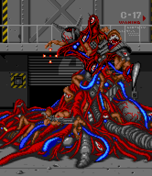 Animated GIF video games, gore, arcades, share or download. spinal breakers...
