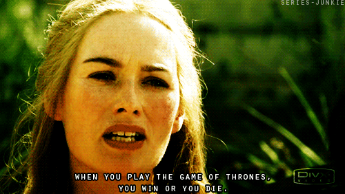 Image result for when you play the game of thrones gif