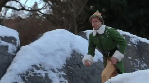 Image result for will ferrell elf gif sad