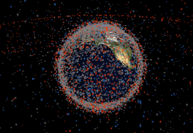 Космический мусор. Космический мусор на земле. Спутник вокруг. Загрязнение космического пространства.