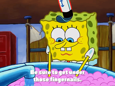 Image result for wash hands gif