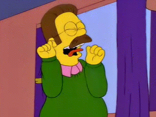 On this animated GIF: ned flanders Dimensions: 500x375 px Download GIF or s...
