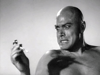 GIF the amazing colossal man say no to drugs horror - animated GIF ...