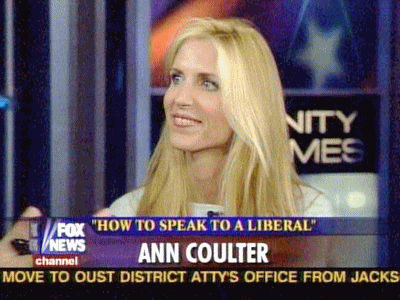 Ann coulter GIF.