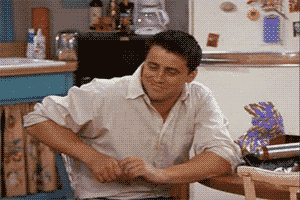 Joey friends shocked GIF - Find on GIFER