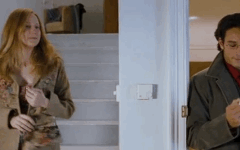 GIF laura linney love actually richard curtis - animated GIF on GIFER
