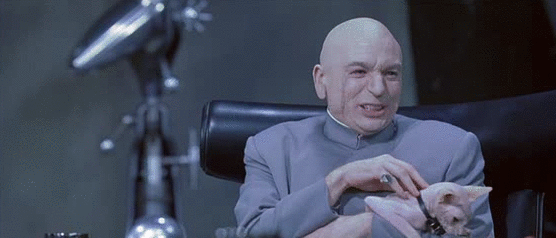 dr evil laugh animated gif