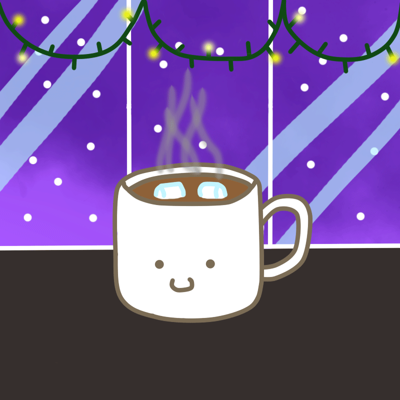Hot chocolate GIF.
