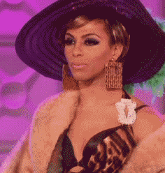 On this animated GIF: puta bitch rupauls drag race Dimensions: 236x248 px D...