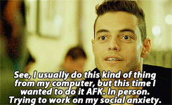 Mr robot ok rami malek GIF - Find on GIFER
