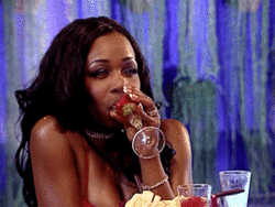 GIF tiffany pollard drinking annoyed - animated GIF on GIFER - by ...