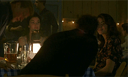 True detective rust cohle maggie hart GIF.