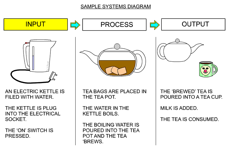 What To Put In Input Process Output