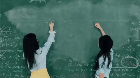 Kpop gugudan chalkboard GIF - Find on GIFER