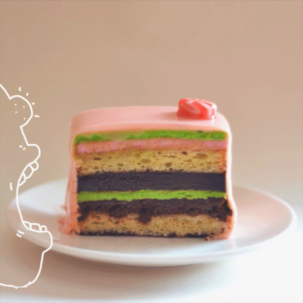 Wedding Cake | Motion design animation, Cake logo, Cake illustration
