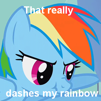 rainbow dash happy gif