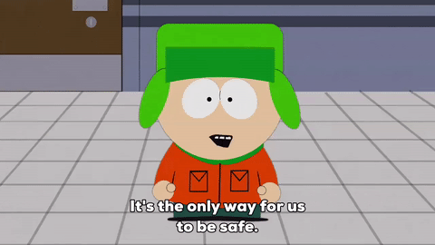kyle broflovski safety gif