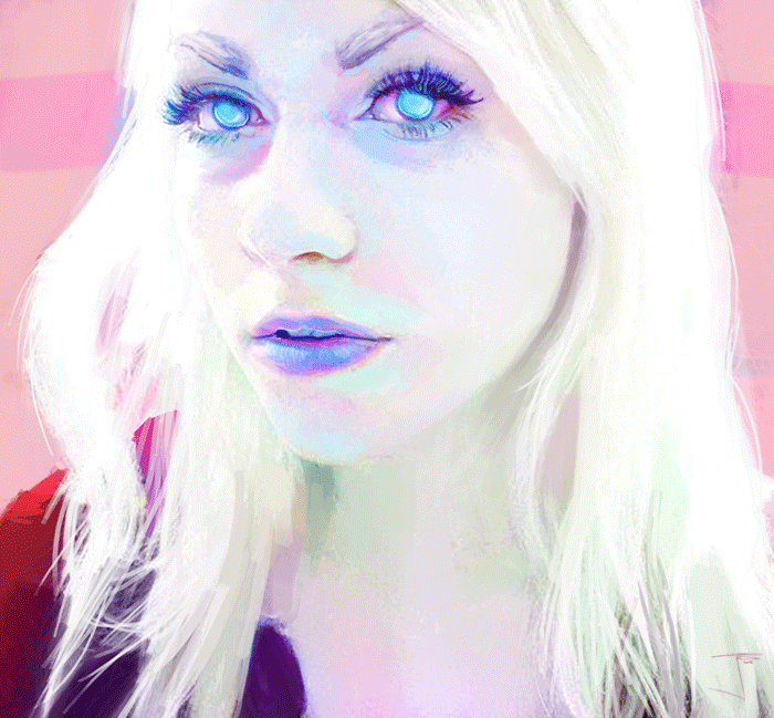 Psychedelia plur psychedelic girl GIF Find on GIFER