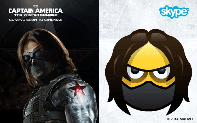 Winter soldier emoticons marvel GIF - Find on GIFER