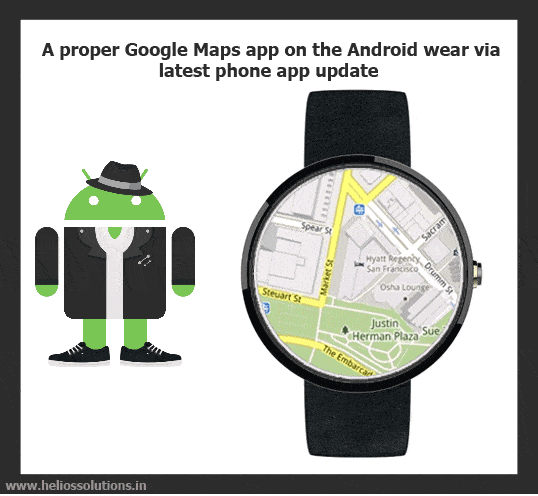 android watch google maps