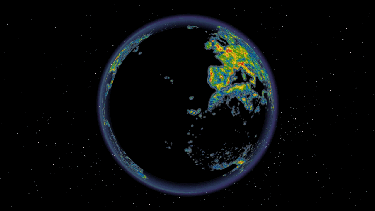 Gif world. Планеты gif. Планета земля гиф. Световое загрязнение. Цифровая Планета.