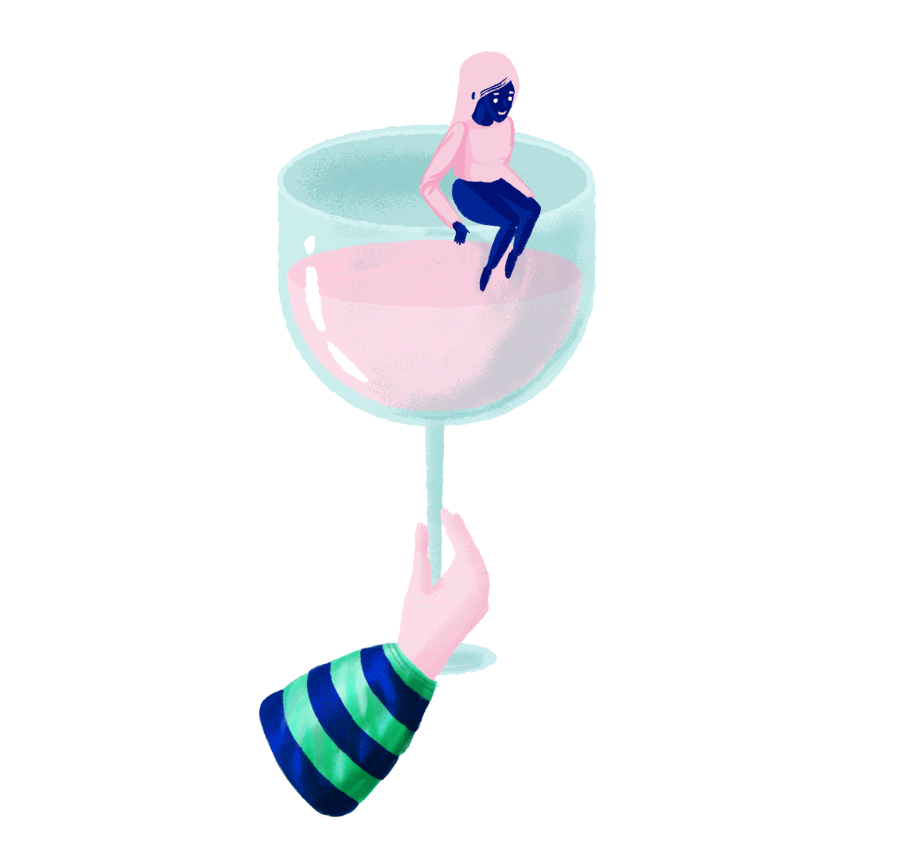 GIF stories vinho fim de semana - GIF animado em GIFER