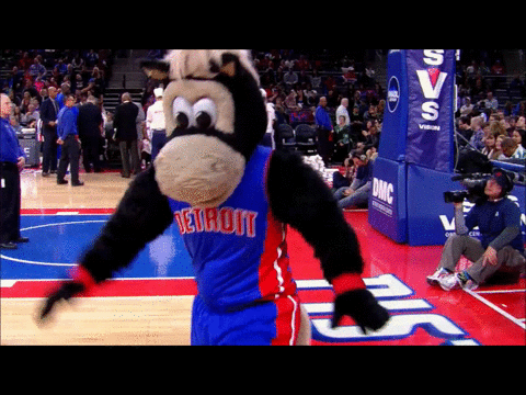 Detroit Pistons mascot