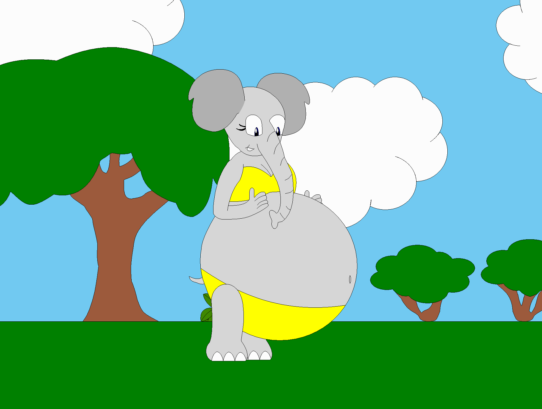 Skudbudd animation. Глория Vore. Kphoria Vore animations.