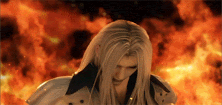 Джин молит о пощаде. Сефирот Final Fantasy. Сефирот гиф. Final Fantasy Сефирот gif. Сефирот Final Fantasy Remake gif.