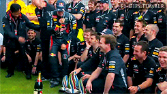 GIF 2012 red bull racing adrian newey - animated GIF on GIFER