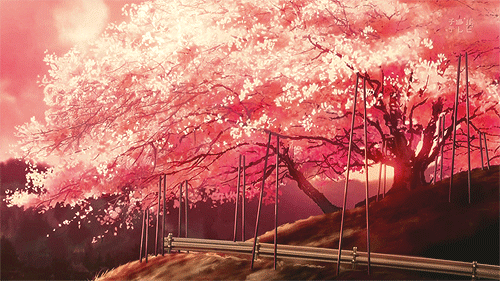 Gif, aesthetic anime and landscape gif anime #1994572 on animesher.com