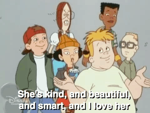 She s clever. Mikey from recess.