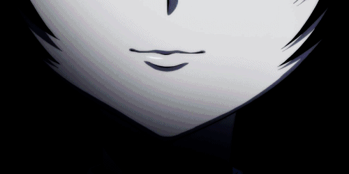 Creepy anime girl gif