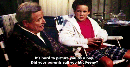Did your parents call you mr feeny mr feeny william daniels GIF on GIFER -  by Auriath