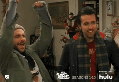 Its Always Sunny Go Philly GIF - Its Always Sunny Go Philly Cheering -  Discover & Share GIFs